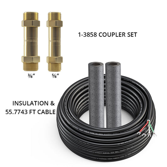 Mrcool, DIYCOUPLER-3858K50, DIY-38 + DIY-58 w/50 ft of Comm Wire